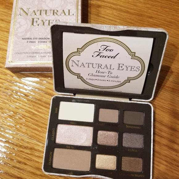 Too Faced Other - NIB Too Faced Natural Eyes Neutral Shadow Palette!